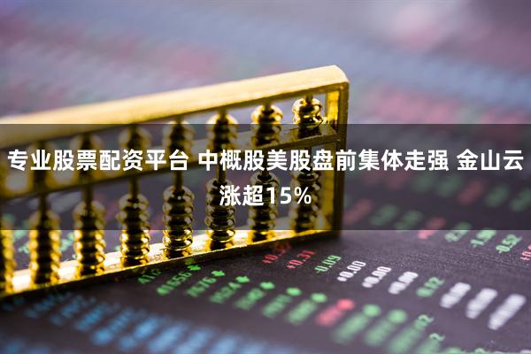 专业股票配资平台 中概股美股盘前集体走强 金山云涨超15%